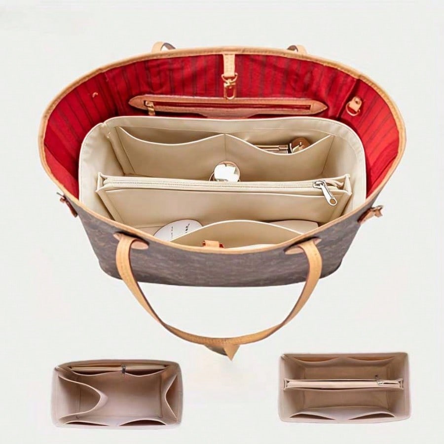 Makeup - Organisateur de sac en feutre, trousse
