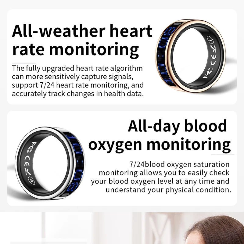Nouvelle bague connectée avec  - Health Monitors avis et prix