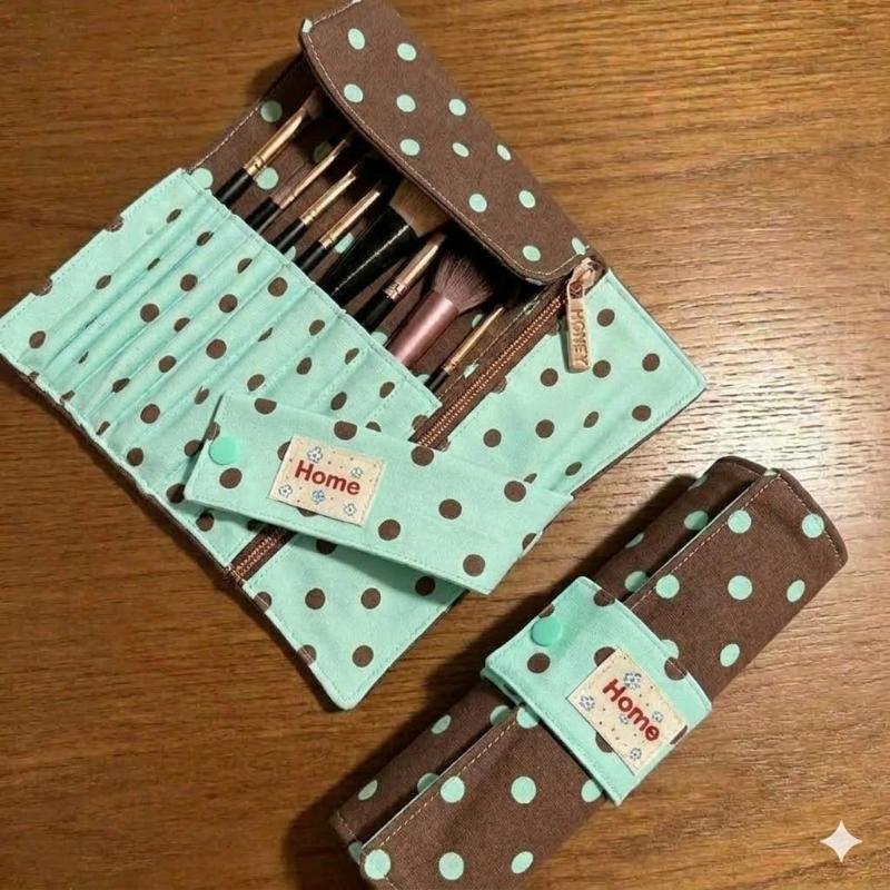 Trousse à crayons vintage à po - Makeup avis et prix