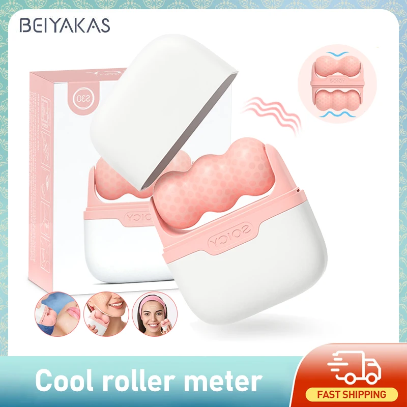 Rouleau de glace 2-en-1 Beiyak - Face Ice Roller Puffiness avis et prix