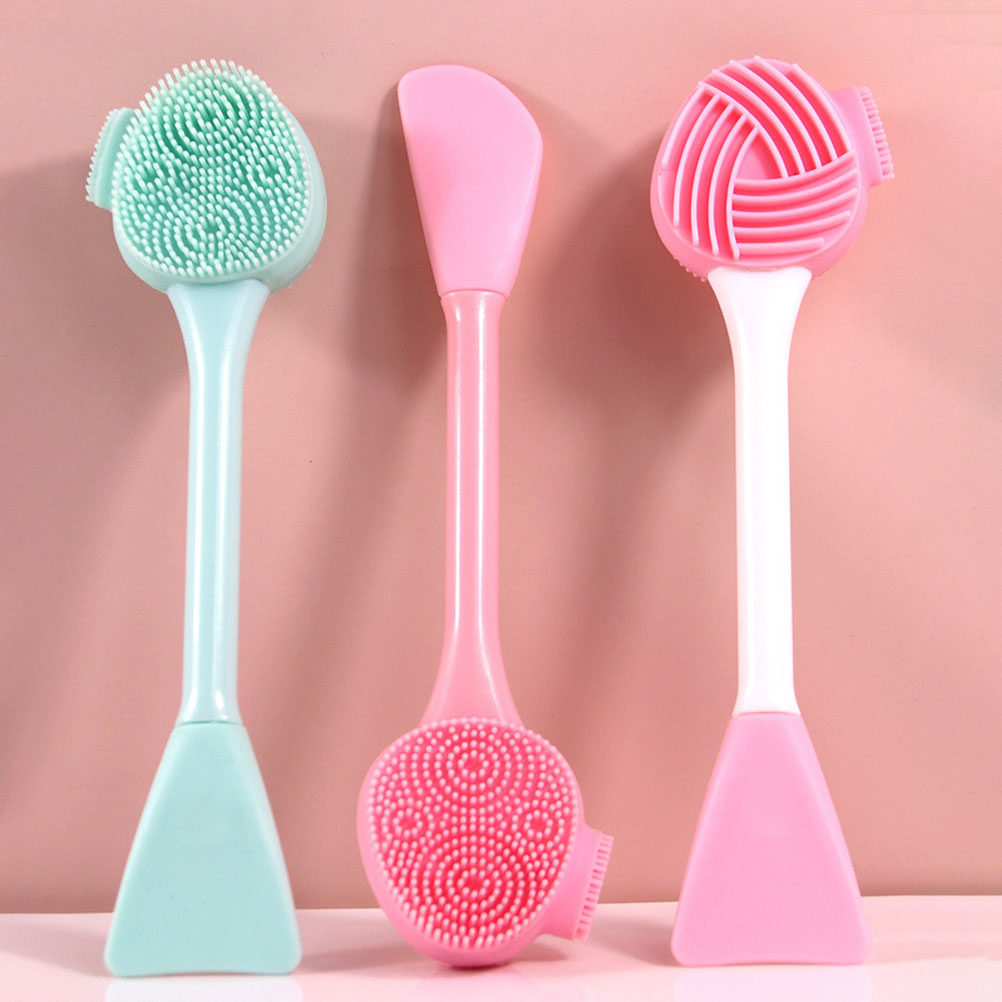 2 brosses nettoyantes pour le  - Silicone Face Scrubber Electric avis et prix