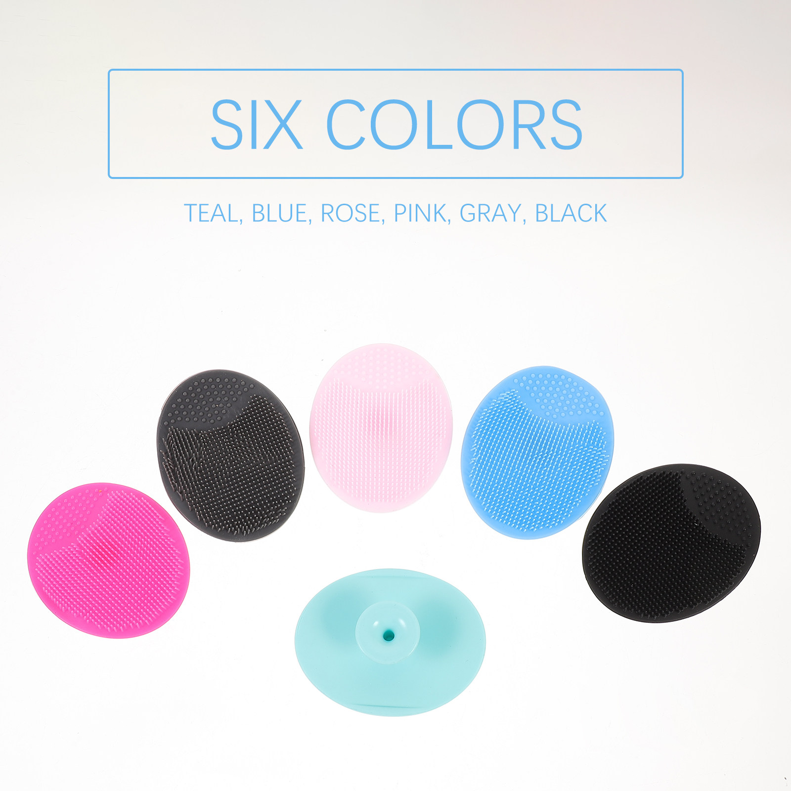 6 pièces, brosse nettoyante po - Silicone Face Scrubber Electric avis et prix