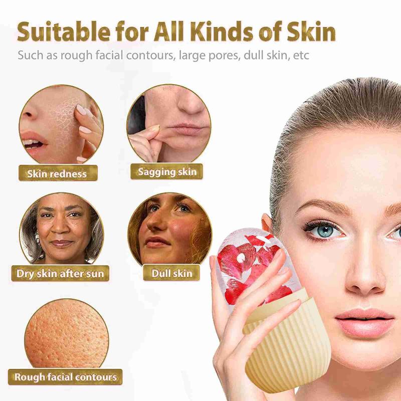 Rouleau de massage facial en g - Face Ice Roller Puffiness avis et prix