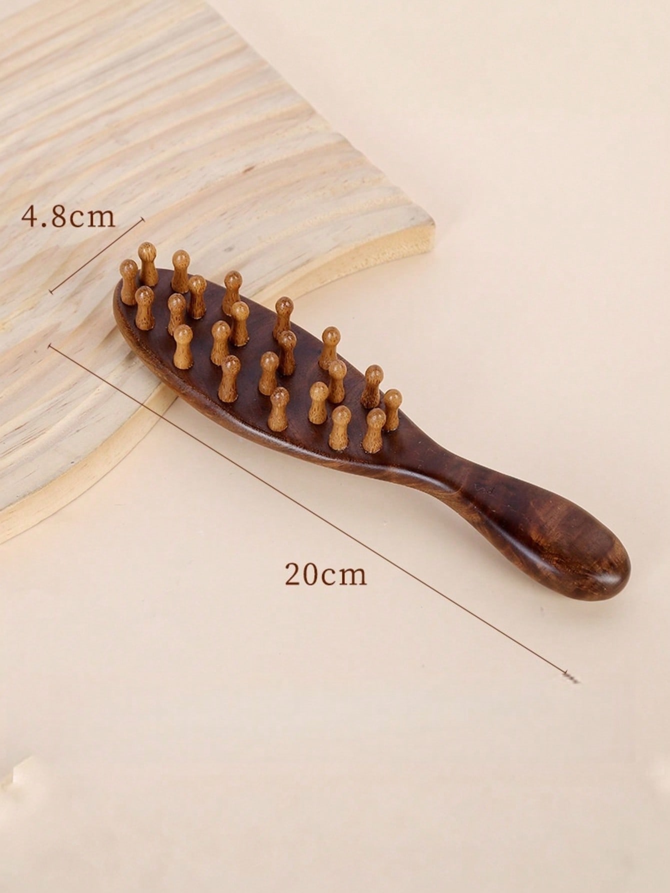 Peigne de massage en bois, 1 p - Hair Care avis et prix
